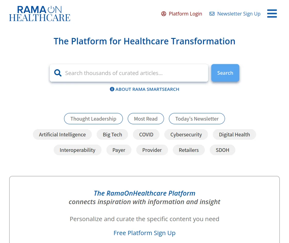RamaOnHealthcare